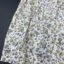 Load image into Gallery viewer, Girls Dymples, floral tunic top, L: 33cm, EUC, size 1,  