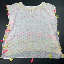 Load image into Gallery viewer, Girls Seed, lightweight beach cover top, one size, Width: 50cm, L: 52cm, FUC, size 7-10,  