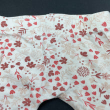Load image into Gallery viewer, Girls Anko, floral stretchy leggings / bottoms, EUC, size 000,  