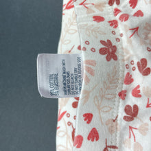 Load image into Gallery viewer, Girls Anko, floral stretchy leggings / bottoms, EUC, size 000,  