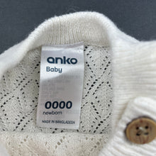 Load image into Gallery viewer, Girls Anko, lightweight knit long sleeve top, EUC, size 0000,  