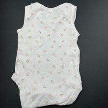 Load image into Gallery viewer, Girls Anko, floral cotton bodysuit / romper, GUC, size 000,  