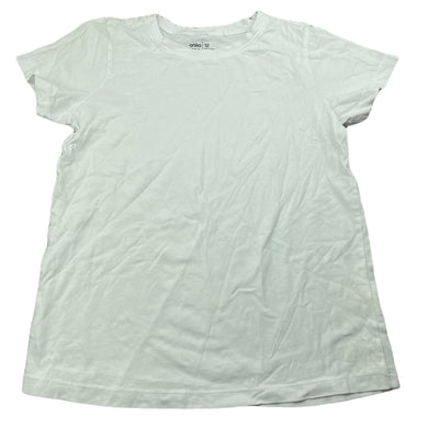 Girls Anko, white cotton t-shirt / top, FUC, size 12,  