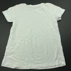 Girls Anko, white cotton t-shirt / top, FUC, size 12,  