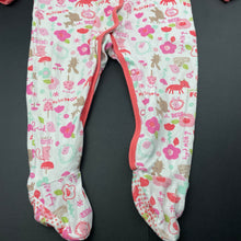 Load image into Gallery viewer, Girls Mothercare, cotton coverall / romper, FUC, size 1,  