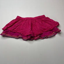Load image into Gallery viewer, Girls Target, lightweight cotton skirt, elasticated, EUC, size 1,  