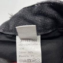 Load image into Gallery viewer, Girls SHEIN, dark stretch denim shorts, W: 36.5cm across, GUC, size 12-14,  