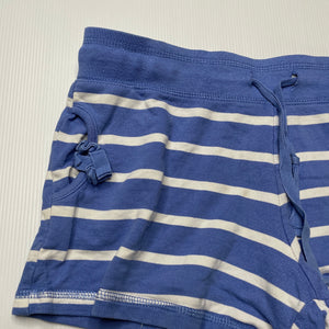 Girls Tilii, striped cotton shorts, elasticated, GUC, size 14,  