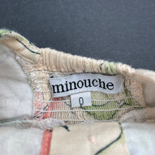 Load image into Gallery viewer, Girls Minouche, floral cotton summer romper, EUC, size 0,  