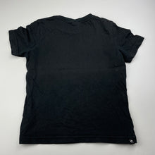 Load image into Gallery viewer, Girls Rip Curl, black cotton t-shirt / top, FUC, size 6,  