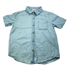 Load image into Gallery viewer, Boys Cotton On, chambray cotton short sleeve shirt, FUC, size 6,  