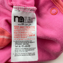 Load image into Gallery viewer, Girls Mothercare, cotton coverall / romper, rabbit, FUC, size 1,  
