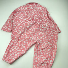 Load image into Gallery viewer, Girls Anko, floral flannel cotton winter pyjamas, GUC, size 1,  