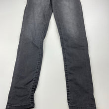 Load image into Gallery viewer, Boys Target, skinny fit stretch denim jeans, adjustable, Inside leg: 59cm, FUC, size 8,  