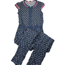 Load image into Gallery viewer, Girls H&amp;M, navy lightweight jumpsuit, Inside leg: 52cm, GUC, size 8,  
