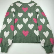 Load image into Gallery viewer, Girls Target, soft feel fluffy sweater / jumper, EUC, size 12,  