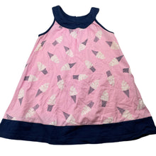 Load image into Gallery viewer, Girls Target, cotton casual dress, ice creams, GUC, size 3, L: 45cm