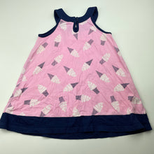 Load image into Gallery viewer, Girls Target, cotton casual dress, ice creams, GUC, size 3, L: 45cm