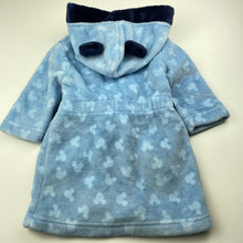 Load image into Gallery viewer, Boys Disney, Mickey Mouse soft fleece dressing gown / bath robe, EUC, size 0,  