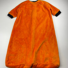 Load image into Gallery viewer, unisex NRL Mascots, Wests Tigers fleece sleeping bag, L: 65cm, GUC, size 0,  