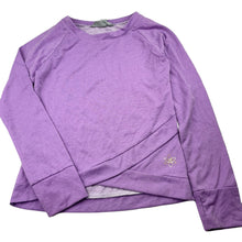Load image into Gallery viewer, Girls Harmony Balance, purple lightweight long sleeve top, GUC, size 7-8,  