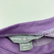 Load image into Gallery viewer, Girls Harmony Balance, purple lightweight long sleeve top, GUC, size 7-8,  