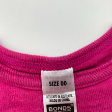 Load image into Gallery viewer, Girls Bonds, pink cotton long sleeve top, GUC, size 00,  