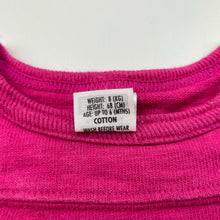 Load image into Gallery viewer, Girls Bonds, pink cotton long sleeve top, GUC, size 00,  