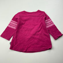 Load image into Gallery viewer, Girls Bonds, pink cotton long sleeve top, GUC, size 00,  