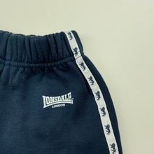 Load image into Gallery viewer, unisex Lonsdale, fleece lined track / sweat pants, elasticated, EUC, size 0,  