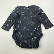 Load image into Gallery viewer, unisex Anko, organic cotton bodysuit / romper, EUC, size 000,  