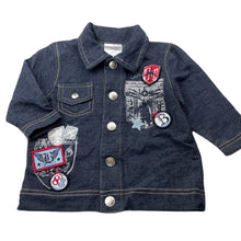 Load image into Gallery viewer, Boys Baby Baby, stretchy lightweight long sleeve top, poppers, EUC, size 00,  