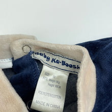 Load image into Gallery viewer, Boys Baby K-Boosh, velour coverall / romper, dog, EUC, size 00,  
