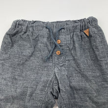 Load image into Gallery viewer, Boys H&amp;M, lined corduroy cotton pants, adjustable, GUC, size 00,  