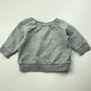 unisex WALNUT MELBOURNE, embroidered cotton long sleeve top, FUC, size 000,  