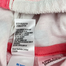 Load image into Gallery viewer, Girls Tiny Little Wonders, fleece zip coverall / romper, GUC, size 00,  