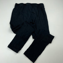 Load image into Gallery viewer, Girls Brilliant Basics, black organic cotton blend leggings, Inside leg: 47cm, EUC, size 8,  