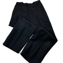 Load image into Gallery viewer, Boys black, formal / suit pants, elasticated, Inside leg: 48cm, light marks on knees, FUC, size 8,  