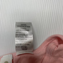 Load image into Gallery viewer, Girls Dymples, pink cotton bodysuit / romper, rabbit, FUC, size 0,  