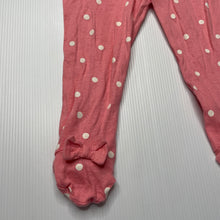 Load image into Gallery viewer, Girls Gerber, pink cotton footed leggings / bottoms, EUC, size 0,  