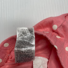 Load image into Gallery viewer, Girls Gerber, pink cotton footed leggings / bottoms, EUC, size 0,  