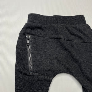 unisex Cotton On, grey casual pants, elasticated, EUC, size 000,  