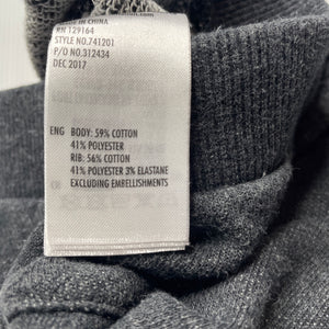 unisex Cotton On, grey casual pants, elasticated, EUC, size 000,  
