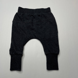 unisex Cotton On, grey casual pants, elasticated, EUC, size 000,  