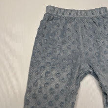 Load image into Gallery viewer, unisex Baby Gear, blue pyjama pants / bottoms, elasticated, GUC, size 0,  
