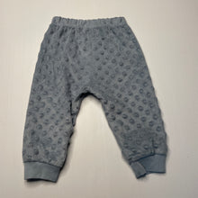 Load image into Gallery viewer, unisex Baby Gear, blue pyjama pants / bottoms, elasticated, GUC, size 0,  