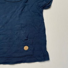 Load image into Gallery viewer, Boys Anko, blue cotton t-shirt / top, GUC, size 0,  