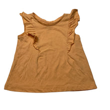 Load image into Gallery viewer, Girls Favourites, orange Aust cotton blend top, GUC, size 2,  