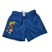 Load image into Gallery viewer, Boys Nickelodeon, Paw Patrol lightweight board shorts, elasticated, EUC, size 2,  