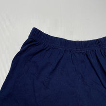 Load image into Gallery viewer, Girls Target, navy cotton pyjama shorts, elasticated, FUC, size 8,  